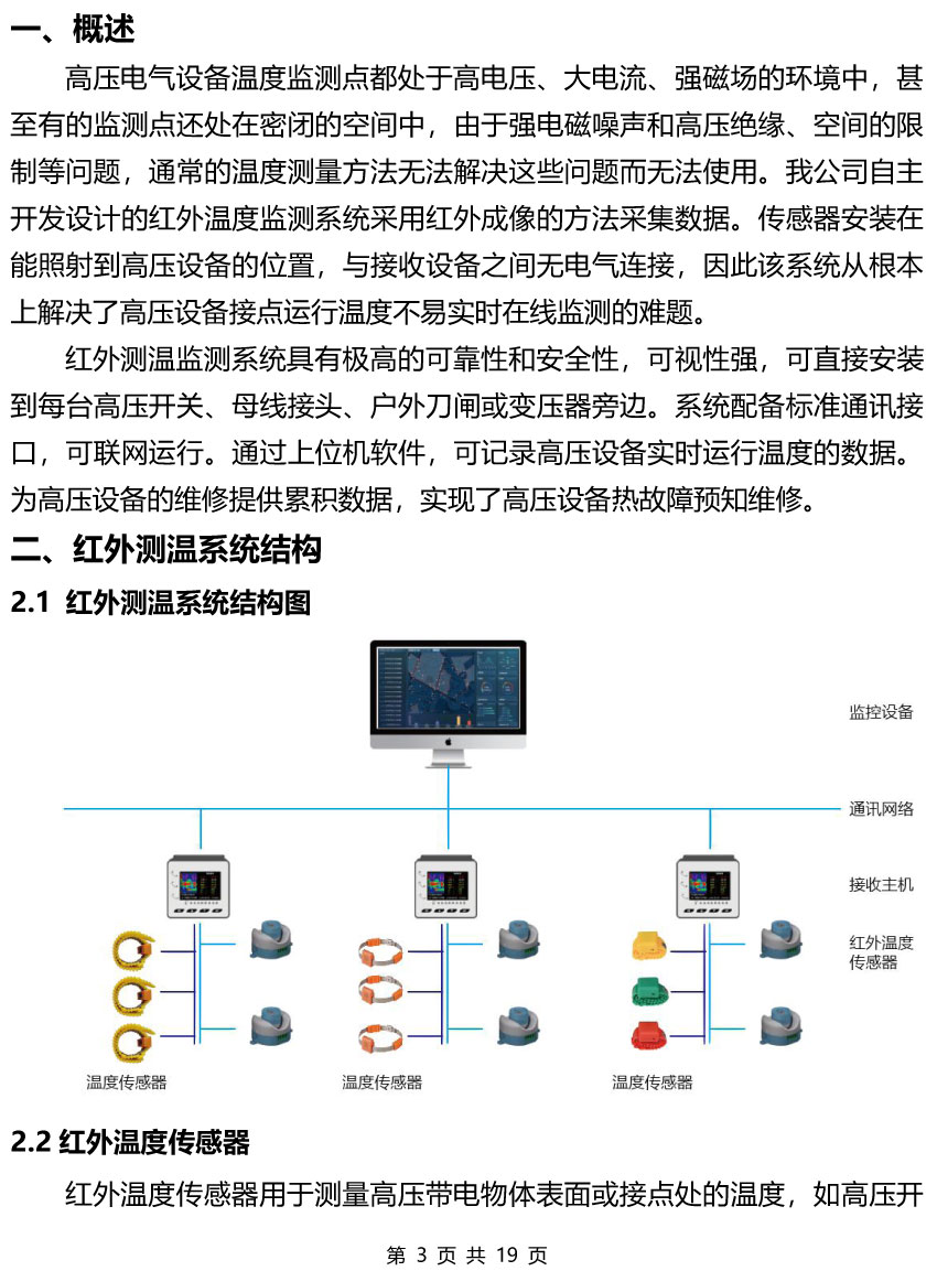 红外热成像无线测温装置