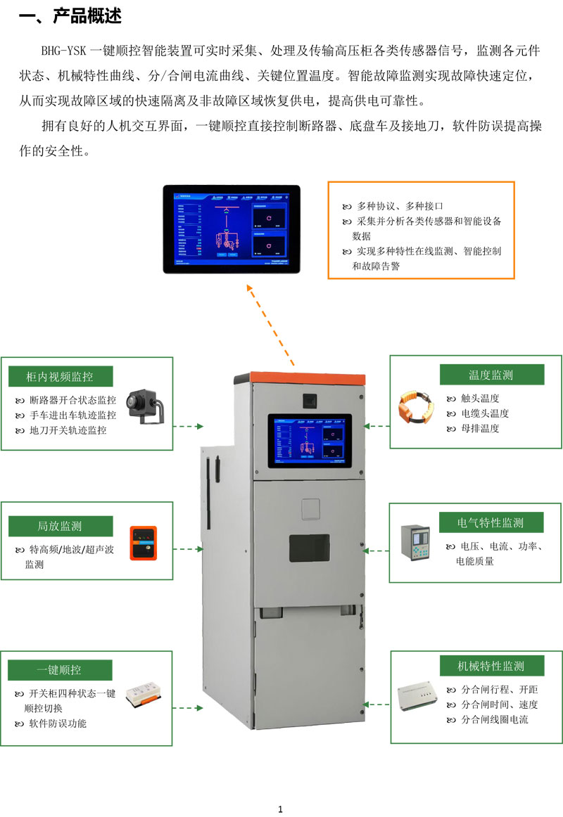 BHG-YSK一键顺控智能装置